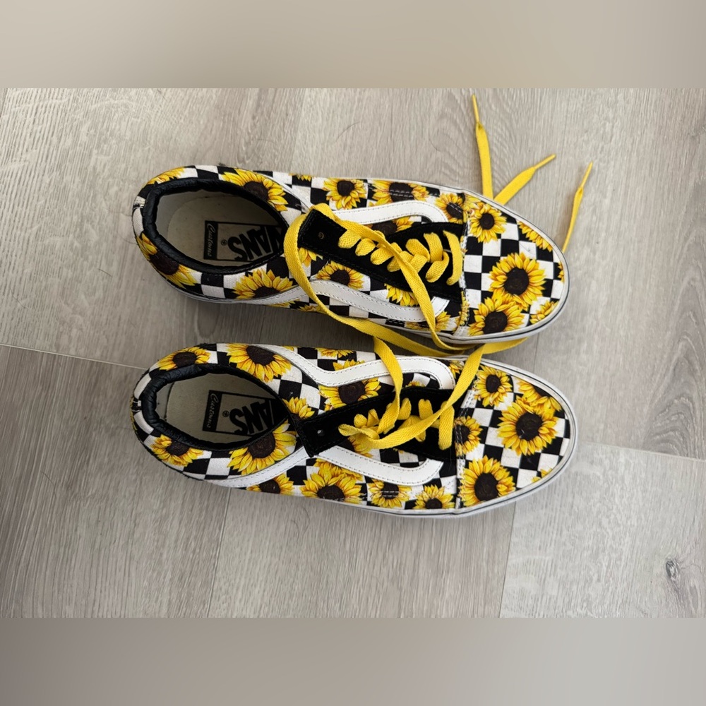 sunflowerr vans